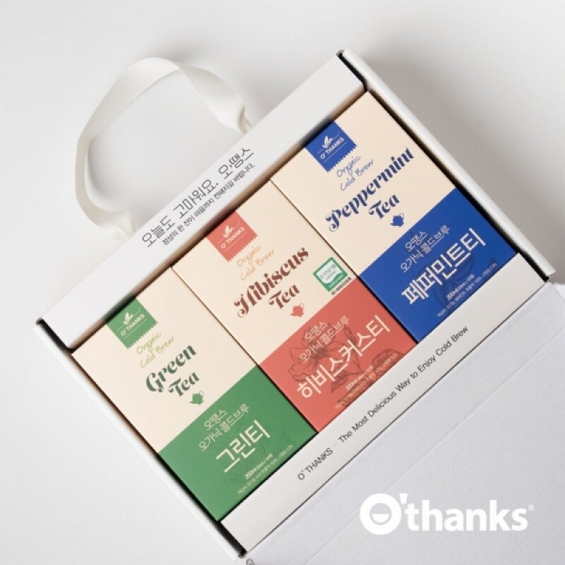 오땡스,[T호] 오땡스 오가닉 콜드브루 티 타임 선물세트
