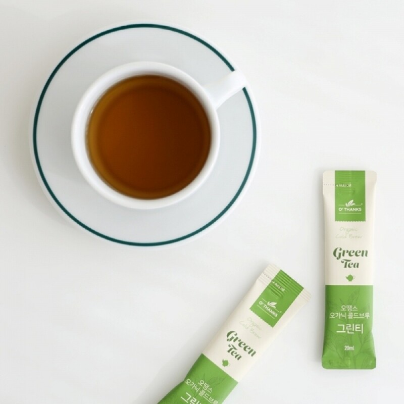 오땡스,(1+1) 오땡스 오가닉 콜드브루 허브티 스틱 그린티 페퍼민트티 히비스커스티 홍차 (200ml x 2개, 교차 구매 가능)