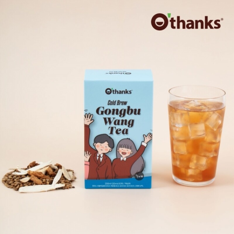 오땡스,오땡스 콜드브루  공부왕차 결명자 맥문동 액상 수험생차 티 200ml (20mlx10입), 선물세트