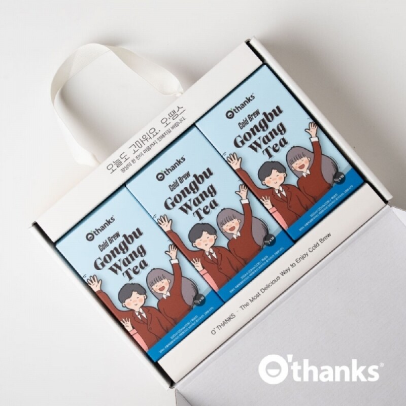 오땡스,오땡스 콜드브루  공부왕차 결명자 맥문동 액상 수험생차 티 200ml (20mlx10입), 선물세트