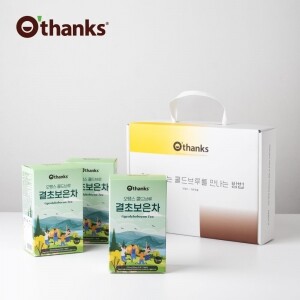 오땡스 콜드브루 결초보은차 생맥 맥문동 오미자 인삼 활력차 200ml (20mlx10입), 선물세트